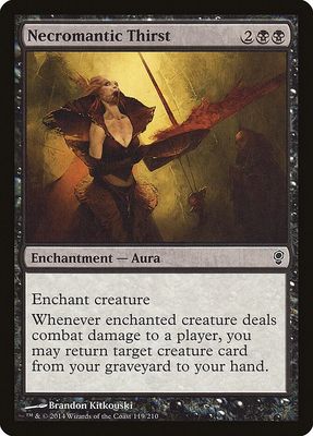 Necromantic Thirst 119/210 - Conspiracy (CNS)