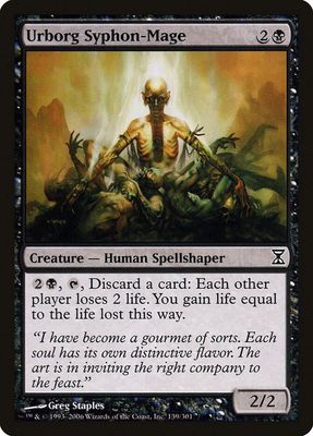 Urborg Syphon-Mage 139/301 - Time Spiral (TSP) (Español)