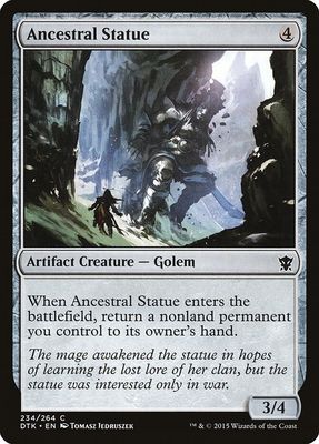 Ancestral Statue 234/264 - Dragons of Tarkir (DTK) (Español)