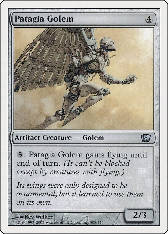 Patagia Golem 308/350 - 8th Edition (8ED)