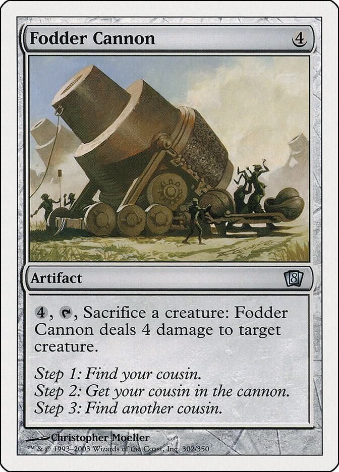 Fodder Cannon 302/350 - 8th Edition (8ED)