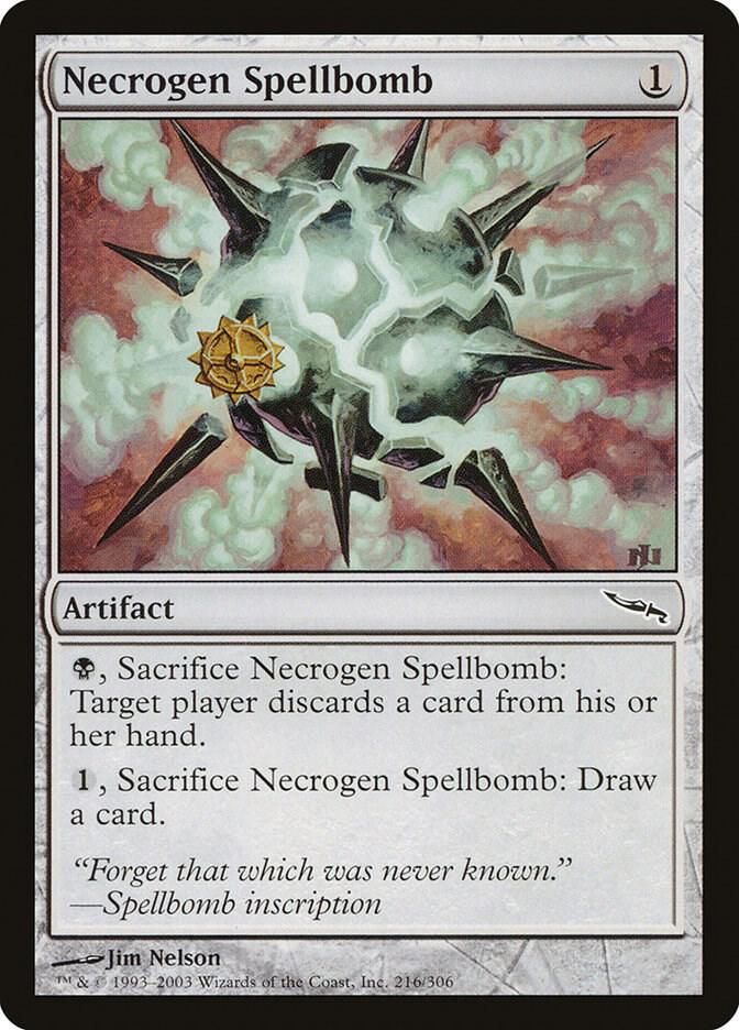 Necrogen Spellbomb 216/306 - Mirrodin (MRD)