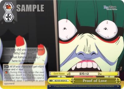 Proof of Love - Re:ZERO Vol.2 (RZ/S55)