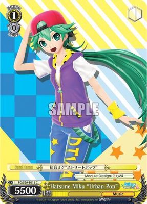 Hatsune Miku &quot;Urban Pop&quot; - Hatsune Miku: Project DIVA F 2nd (PD/S29)