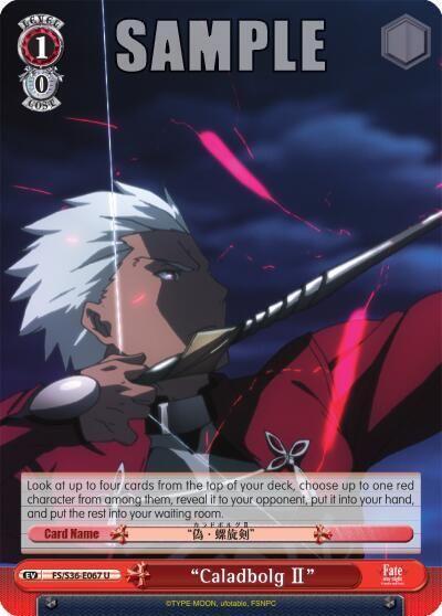 &quot;Caladbolg II&quot; - Fate/stay night [Unlimited Blade Works] Vol. II (FS/S36)