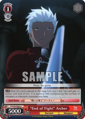 &quot;End of Fight&quot; Archer - Fate/stay night [Unlimited Blade Works] Vol. II (FS/S36)