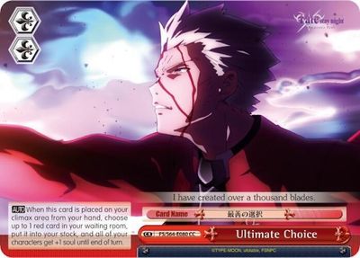 Ultimate Choice - Fate/stay night [Heaven’s Feel] (FS/S64)