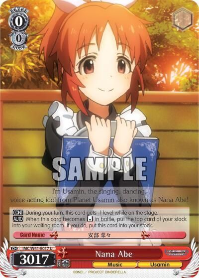 Nana Abe - The iDOLM@STER Cinderella Girls (IMC/W41) The iDOLM@STER Cinderella Girls