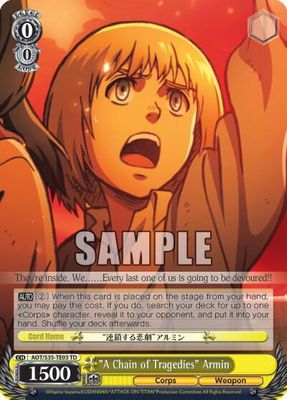 &quot;A Chain of Tragedies&quot; Armin - Attack on Titan (AOT/S35) Attack on Titan