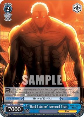 &quot;Hard Exterior&quot; Armored Titan - Attack on Titan (AOT/S35)