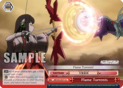 Flame Torrents - Accel World -Infinite Burst- (AW/S43) Accel World -Infinite Burst-