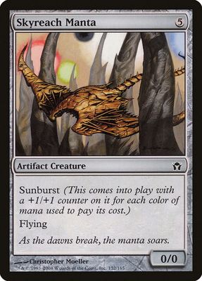 Skyreach Manta 152/165 - Fifth Dawn (5DN)