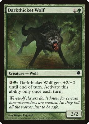 Darkthicket Wolf 175/264 - Innistrad (ISD)