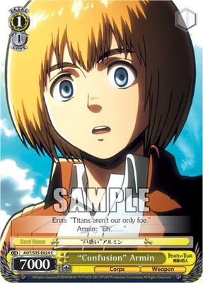 &quot;Confusion&quot; Armin - Attack on Titan (AOT/S35)