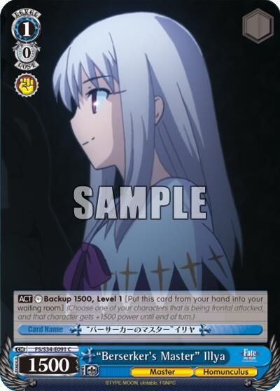 &quot;Berserker&#39;s Master&quot; Illya - Fate/stay night [Unlimited Blade Works] (FS/S34)