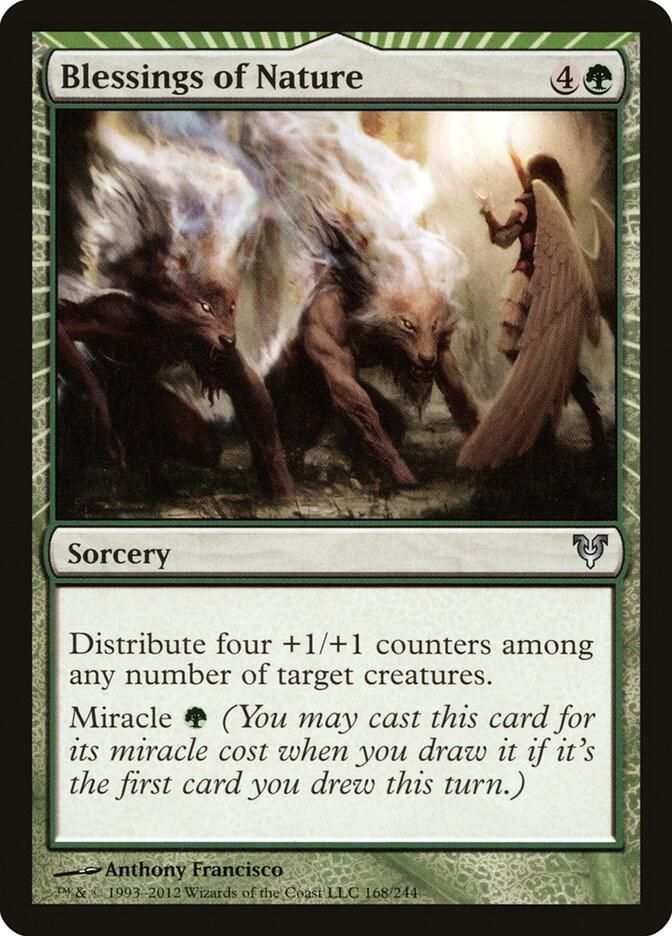Blessings of Nature 168/244 - Avacyn Restored (AVR) (Español)