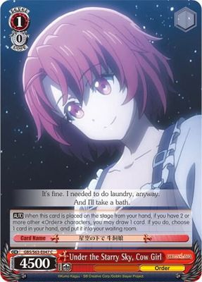 Under the Starry Sky, Cow Girl - Goblin Slayer (GBS/S63) Goblin Slayer