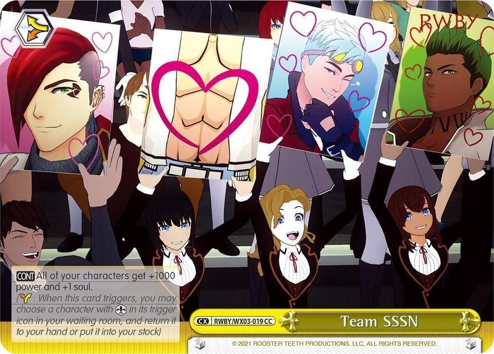 Team SSSN - RWBY (RWBY/WX03) RWBY