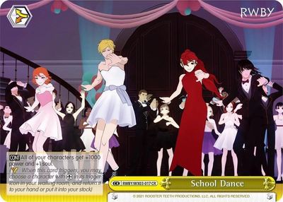 School Dance - RWBY (RWBY/WX03) RWBY