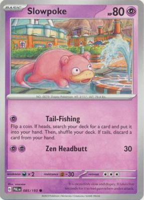 Slowpoke - 085/193 - Common Scarlet &amp; Violet: Paldea Evolved Singles