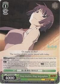 Sharp Intuition, Hitagi Senjyogahara - NISEMONOGATARI (NM/S24)