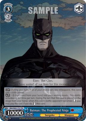 Batman: The Prophesied Ninja - Batman Ninja (BNJ/SX0) Batman Ninja