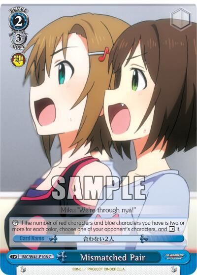 Mismatched Pair - The iDOLM@STER Cinderella Girls (IMC/W41)