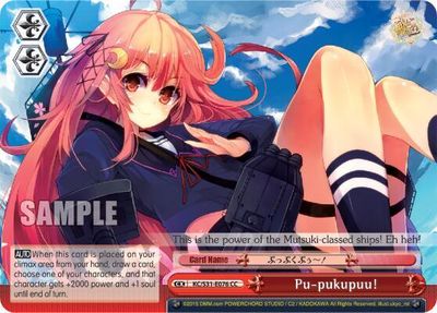 Pu-pukupuu! - KanColle, 2nd Fleet (KC/S31) KanColle, 2nd Fleet