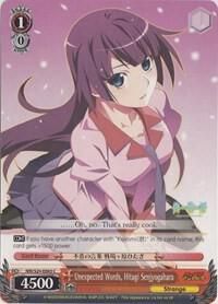 Unexpected Words, Hitagi Senjyogahara - NISEMONOGATARI (NM/S24)