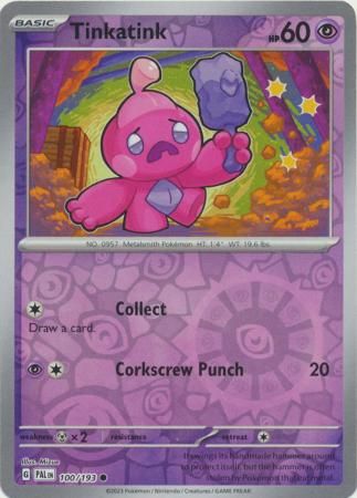 Tinkatink - 100/193 - Common Reverse Holo Scarlet &amp; Violet: Paldea Evolved Reverse Holo Singles