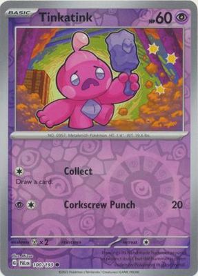 Tinkatink - 100/193 - Common Reverse Holo Scarlet &amp; Violet: Paldea Evolved Reverse Holo Singles