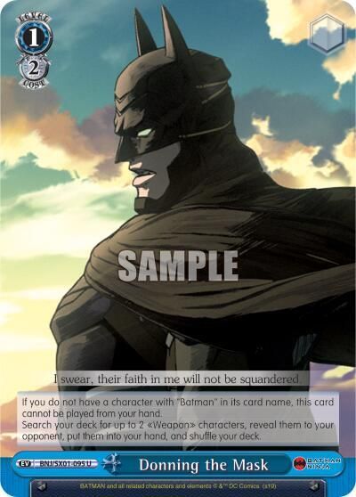 Donning the Mask - Batman Ninja (BNJ/SX0) Batman Ninja