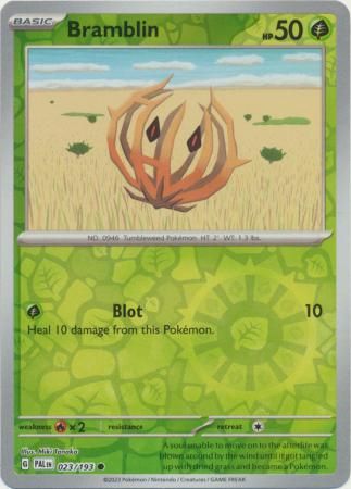 Bramblin - 023/193 - Common Reverse Holo Scarlet &amp; Violet: Paldea Evolved Reverse Holo Singles