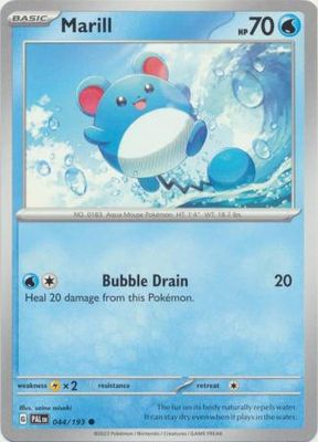 Marill - 044/193 - Common Scarlet &amp; Violet: Paldea Evolved Singles