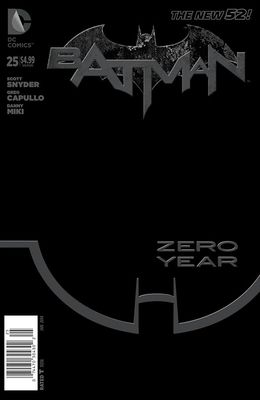 SH Batman Comic Issue 25 Zero Year The New 52 DC Ingles