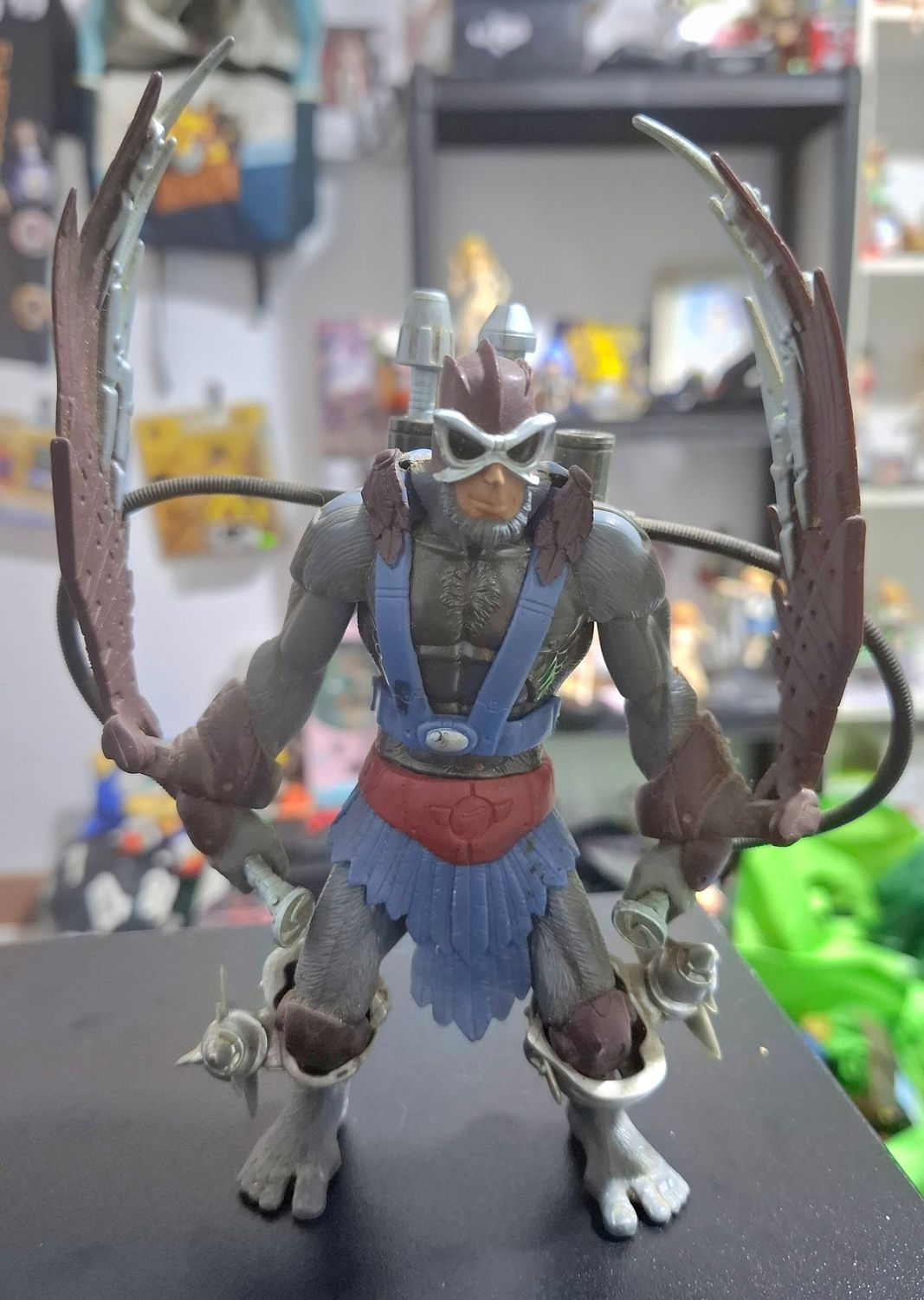 SH9 Sky Strike Stratos Figura He Man Figura Masters of the Universe