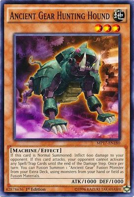 Ancient Gear Hunting Hound - MP17-EN180 - Common 1st Edition 2017 Mega-Tins 1st Edition Singles