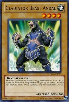 Gladiator Beast Andal - LCGX-EN223 - Common Unlimited Legendary Collection 2 Unlimited Singles
