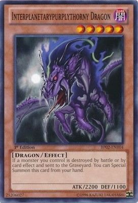 Interplanetarypurplythorny Dragon - BP02-EN104 - Common 1st Edition Battle Pack 2: War of the Giants 1st Edition Singles