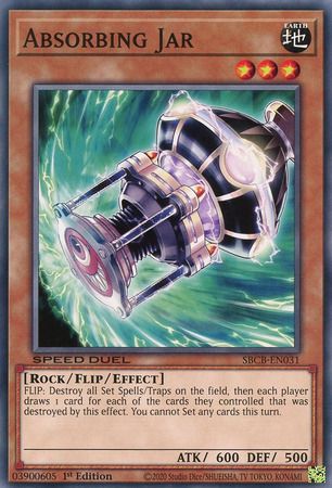 Absorbing Jar - SBCB-EN031 - Common 1st Edition Speed Duel Battle City Box 1st Edition Singles