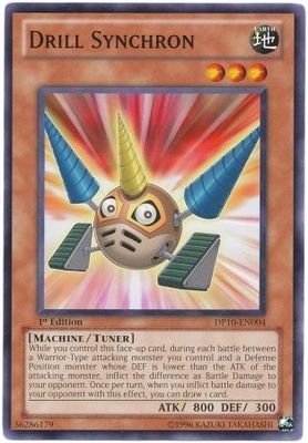 Drill Synchron - DP10-EN004 - Common 1st Edition Duelist Pack: Yusei 3 [DP10] 1st Edition Singles (espanol)