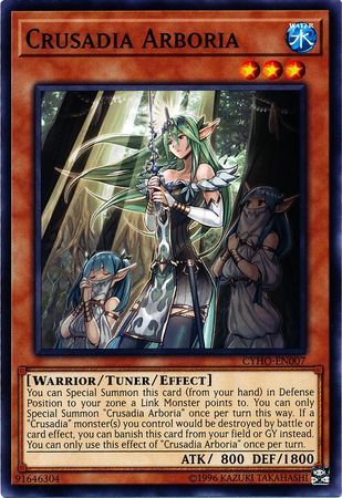 Crusadia Arboria - CYHO-EN007 - Common Unlimited Cybernetic Horizon Unlimited Singles