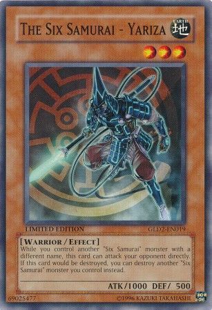 The Six Samurai - Yariza - GLD2-EN019 - Common Limited Edition Gold Series 2 (2009) [GLD2]