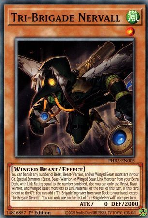 Tri-Brigade Nervall - PHRA-EN006 - Common 1st Edition Phantom Rage 1st Edition Singles [PHRA] (espanol)
