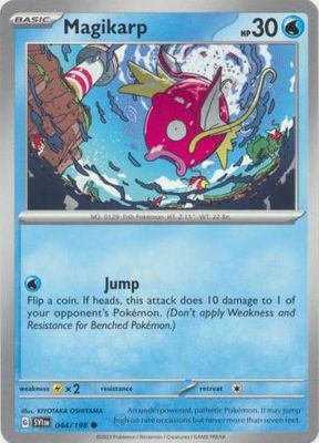 Magikarp - 044/198 - Common Scarlet &amp; Violet (Base Set) Singles (Español)