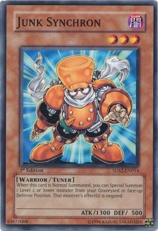 Junk Synchron - 5DS2-EN014 - Common 1st Edition Starter Deck: 5D&#39;s (2009) [5DS2] 1st Edition Singles