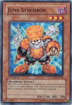 Junk Synchron - 5DS2-EN014 - Common 1st Edition Starter Deck: 5D&#39;s (2009) [5DS2] 1st Edition Singles