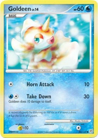 Goldeen - 84/130 - Common Diamond &amp; Pearl (Base Set) Singles