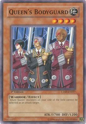 Queen&#39;s Bodyguard - CDIP-EN027 - Common 1st Edition Cyberdark Impact [CDIP] 1st Edition Singles