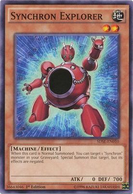 Synchron Explorer - SDSE-EN010 - Common 1st Edition Structure Deck: Synchron Extreme 1st Edition Singles
